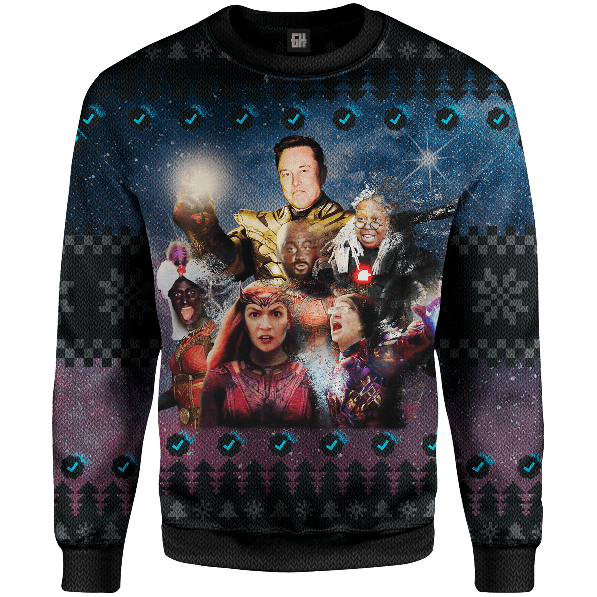 The Snap Sweater Greater Half Small