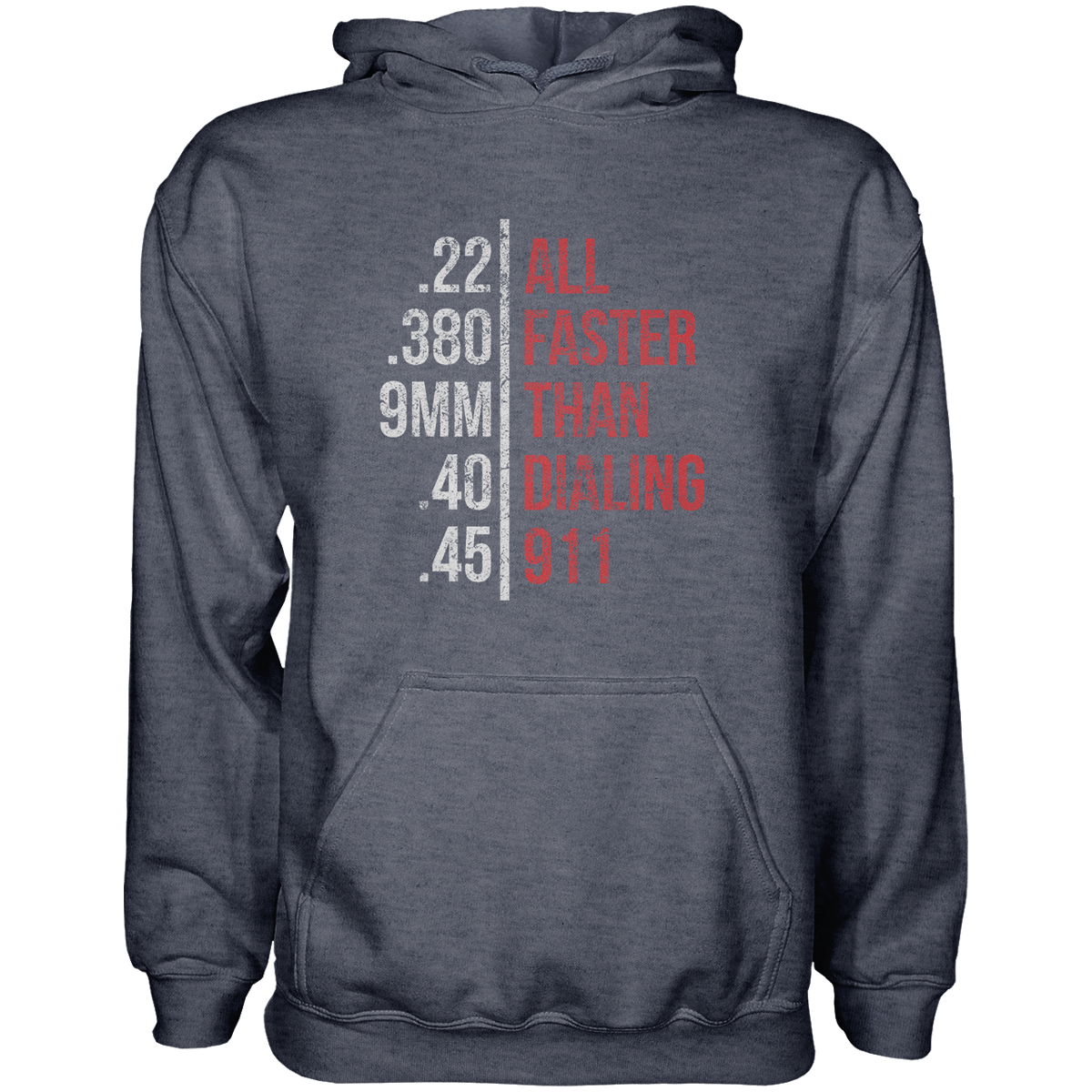 Faster Than Dailing 911 Hoodie - Greater Half