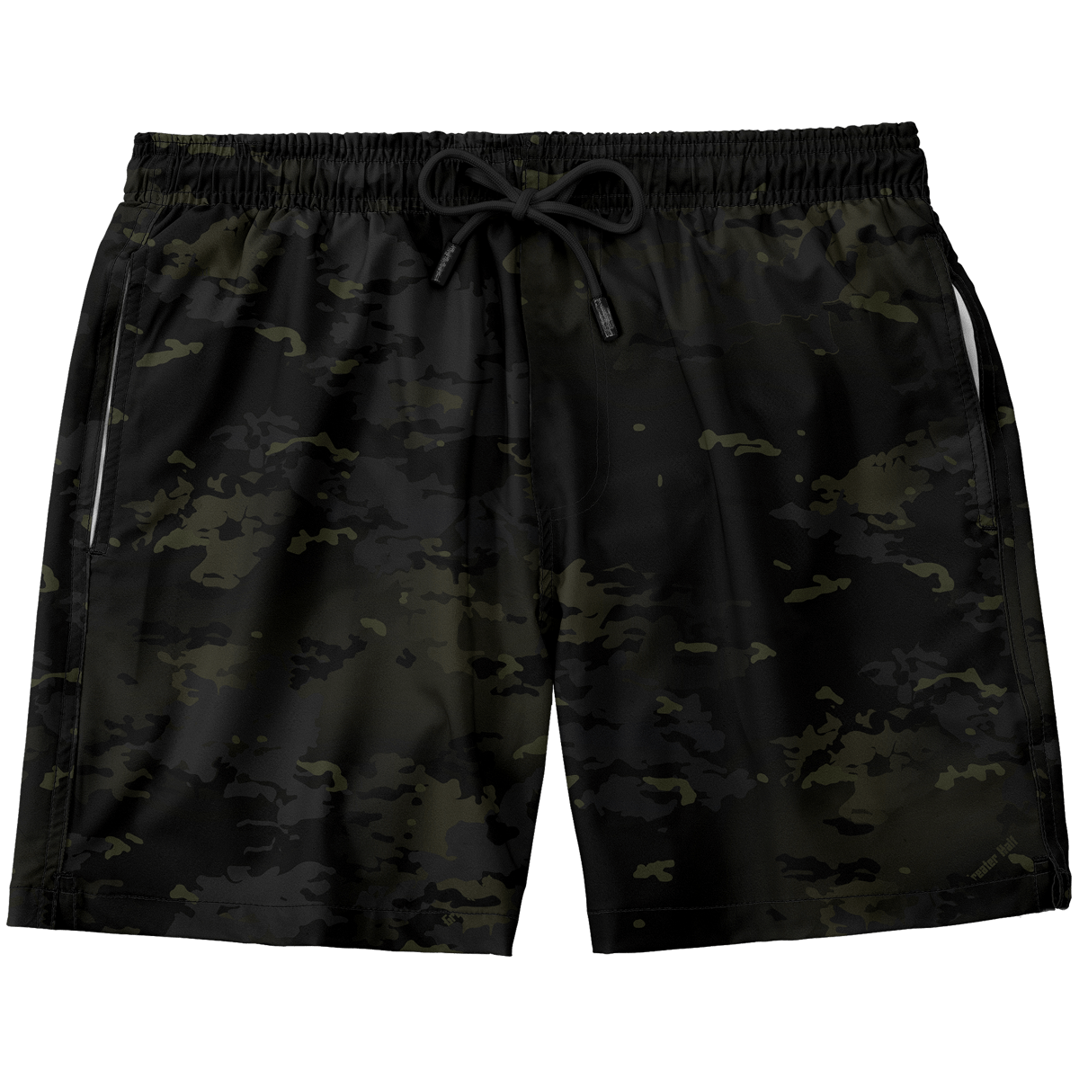 Blue Camo Swim Trunk Greater Half S Standard Length (7" Inseam) Olive Drab