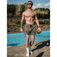 Thumbnail for Woodland Digital Camo Swim Trunks - Greater Half