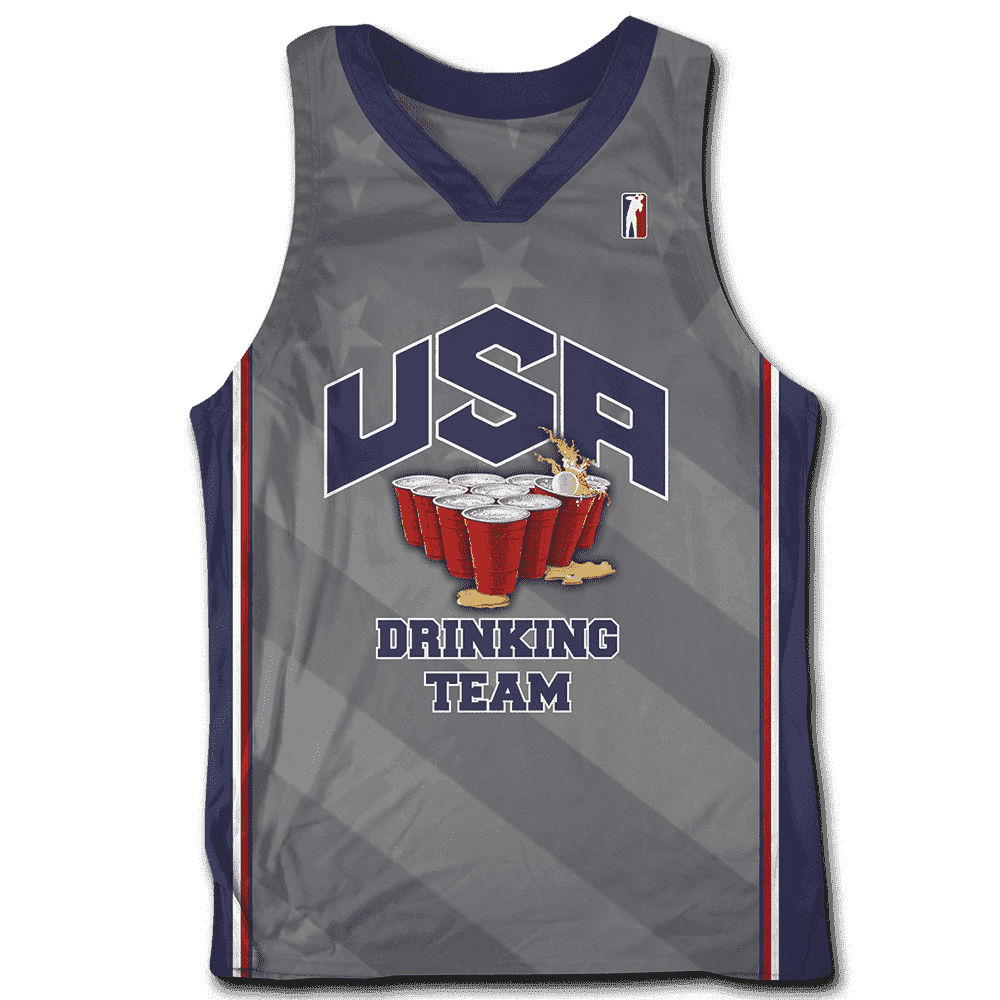 USA Drinking Team Grey - Greater Half