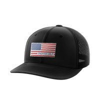 Thumbnail for USA Flag Woven Patch Hat - Greater Half