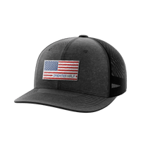 Thumbnail for USA Flag Woven Patch Hat - Greater Half