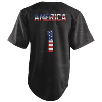 Thumbnail for Patriotic America Baseball Jersey - Greater Half