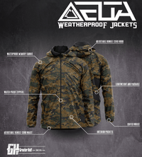 Thumbnail for Woodland Digital Camo We The People Jacket - Greater Half