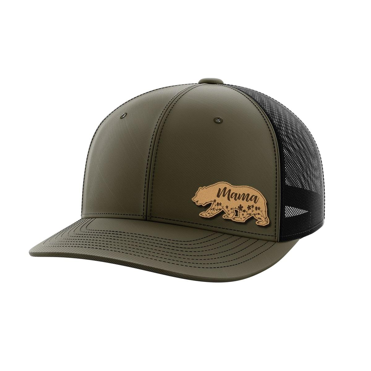 Mama Bear Leather Patch Hat - Greater Half